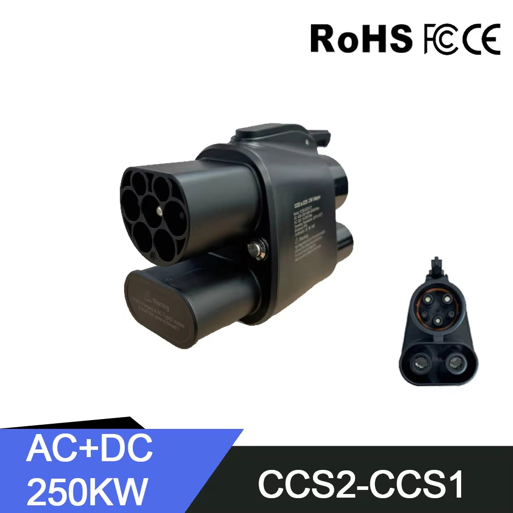 Ccs2 To Ccs1 Fast Charge Adapter 250Kw - Adaptor Pengisi Daya Cepat DC/AC CCS2